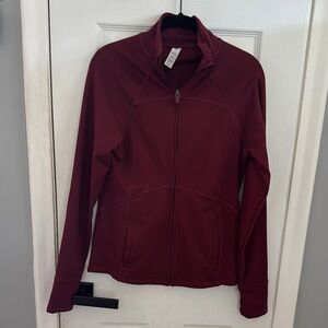 Marika Women's Burgundy Athletic Jacket